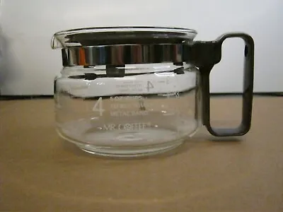 Vintage Mr. Coffee 4 Cup Glass Coffee Pot Decanter Model D4 Replacement • $16.89
