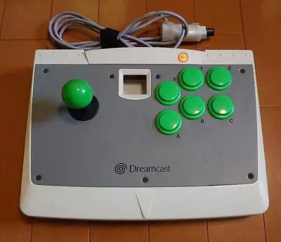 SEGA Dreamcast HKT-7300 Arcade Stick Controller Used Game Good No Box  • $72.99