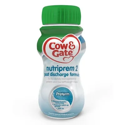Cow & Gate Nutriprem 2 Liquid Milk (200ml) • £2.65