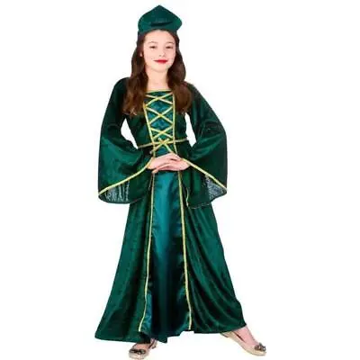 Wicked Costumes Tudor Princess Girl's Medieval Fancy Dress Costume • £13.99