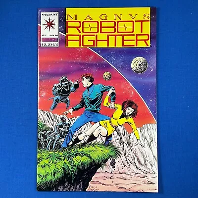 Magnus Robot Fighter #20 VALIANT COMICS 1992 Jim Shooter Ernie Colon • $1.79