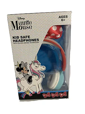  Minnie Mouse Unicorn Kid Safe Headphones W/ Volume Limiting NEW 2020 • $12