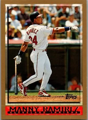 1998 Topps #125 Manny Ramirez • $0.99