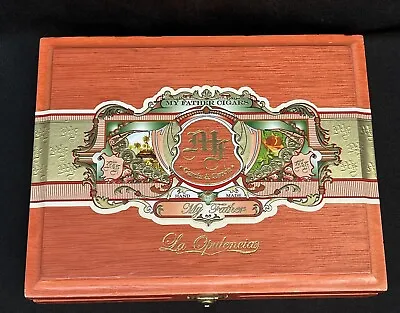 My Father La Opulencia Torpedos Empty Wooden Cigar Box 9.0  X 7.0  X 2.0  • $6.22