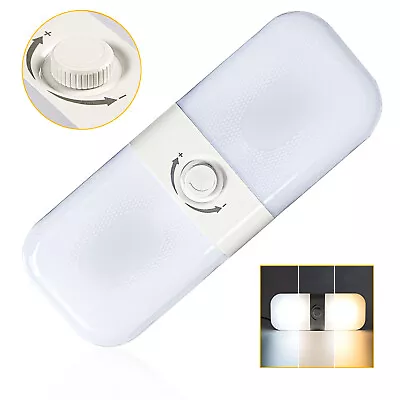 RV Camper Interior Ceiling Light Dimmable Warm Cool Natural White 12-24V 120Led  • $17.99