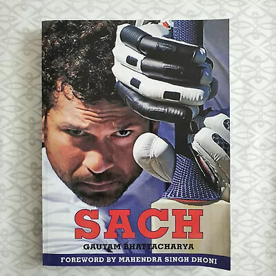 Sach Paperback Book By Gautham Bhattacharya Foreworded By Mahendra Singh Dhoni • £11.99