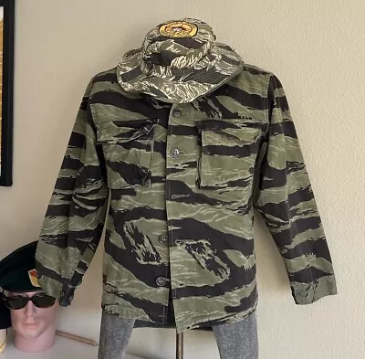 Japanese Made ARVN Tiger Stripe Camouflage Shirt Early CISO • $321.99