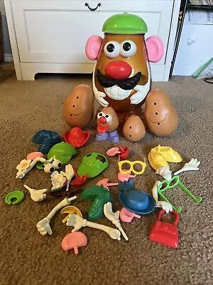 PLAYSKOOL Giant Mr. Potato Head Container With Potato Head Family & Accessories • $23