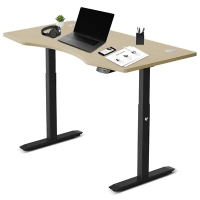 $679 • Buy Lifespan ErgoDesk Automatic Standing Multi-purpose Desk 1500mm - Oak