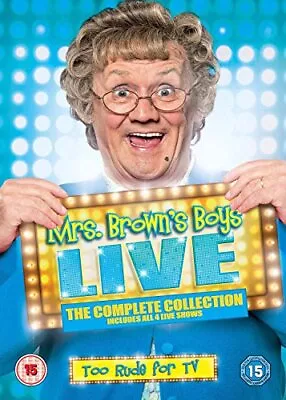 Mrs Browns Boys Live 2012-2015 [DVD] [2014]  Used; Good Book • £4.55