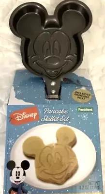 Disney Mickey Mouse Pancake Skillet Set Non Stick Pan Mix Frankford New Sealed • $7