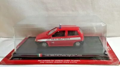 £6.50 • Buy Del Prado Fire Engines 1:43 Scale 1995 Fiat Punto - Vigili Del Fuoco - Sealed