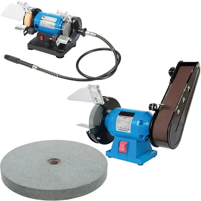 £119.99 • Buy Electric Bench Grinders Table Mounted Polishing & Sharpening Grinding Wheels
