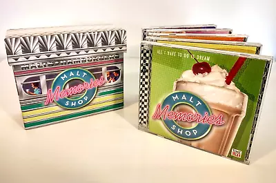Time Life  Malt Shop Memories  10-CD Box Set 1950s/1960s Classics! • $24.99