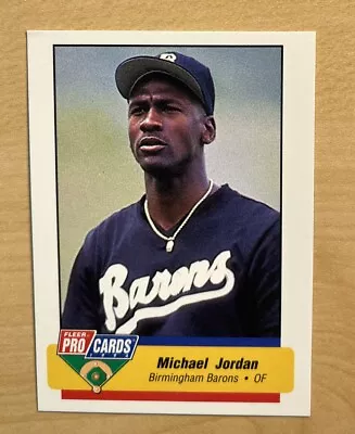 Michael Jordan 1994 Fleer Pro Cards Rookie Card #633 Birmingham Barons • $9.99