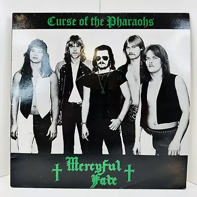 Mercyful Fate Curse Of The Pharaohs Vinyl LP UK Satan’s Nightmare King Diamond • $49.95