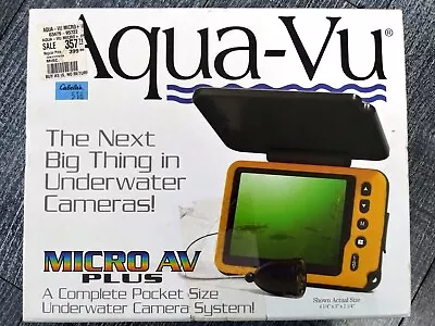 Aqua-Vu Micro AV Plus Underwater Camera Kit - Fishing Boating - Color Portable • $162.50