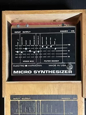 Original Electro Harmonix Micro Synthesizer Pedal Serviced! • $349