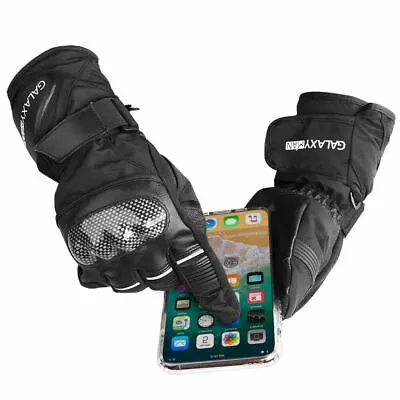 Galaxyman Motorcycle Gloves Waterproof Bike Warm Winter Touch Screen Gloves New • $15.99