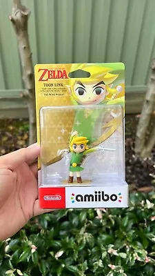 Nintendo Amiibo The Legend Of Zelda Wind Waker Toon Link With Box AO-0000032 • $62.10