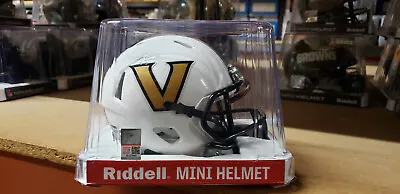 Vanderbilt Commodores  2023 Design White Replica Mini Helmet Ncaa Riddell • $28.95
