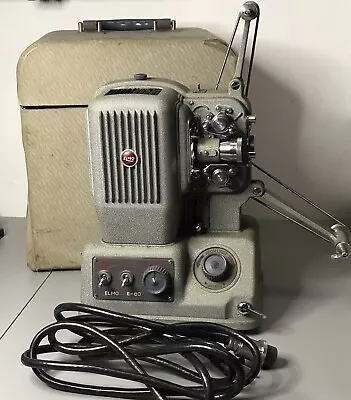 Elmo 8mm Silent Projector E-80 Vintage Rare 1950s Made In Japan  W/case UNTESTED • $73.16