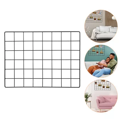 Wire Wall Grid Mesh Notice Board For Photo Display & Organization-OF • £10.99