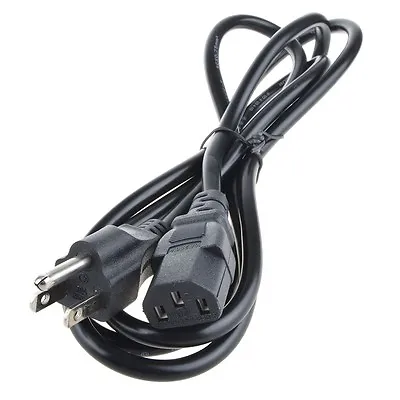 6ft Power Cord Cable For 3 Prong Standard PC Computer TV Monitor Cable Adapter • $7.59