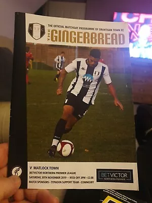 Grantham Town V Matlock Town 30th November 2019 • £1.49