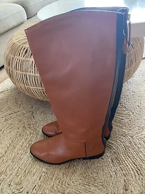Zara Vintage Brown Boots Size 7 • £19
