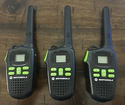 3 Pack Motorola MD200TPR FRS Two-Way Radio No Accessories - Tested • $25