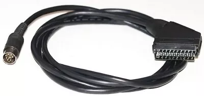 Acorn Electron Computer Video Lead / Cable 6 Pin DIN To SCART TV / Monitor • £18