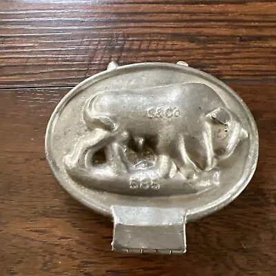 Antique 1920’s S & Co Bull Ice Cream Mold # 585  ~ Rare • $14.99