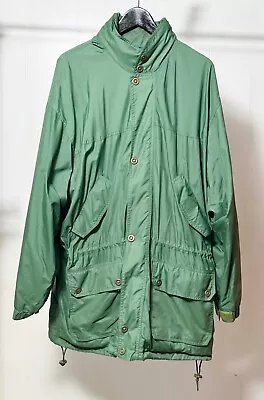 Vintage 80's Woolrich Green Mountain Parka Jacket Packable Sz XL Water Proof • $50