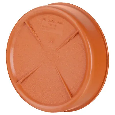 End Cap 110mm Underground Drainage Pipe Sewerage Pipe Cap Blanking Plug Stop End • £12.99