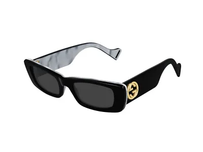 $407.48 • Buy Sunglasses Gucci Authentic GG0516S 001 Grey Black
