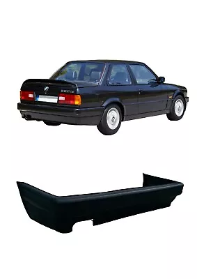 BMW E30 Rear Bumper With Lipone-piece Mtech2| Technical Body Kit |ABS Plastic • $356