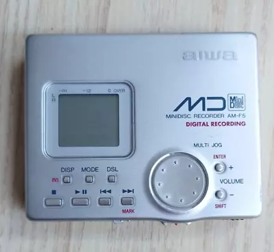 Aiwa AM-F5 Portable MiniDisc Recorder • £29