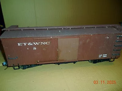 Bachmann G Scale ET & WNC Box Car-FREE SHIPPING • $43