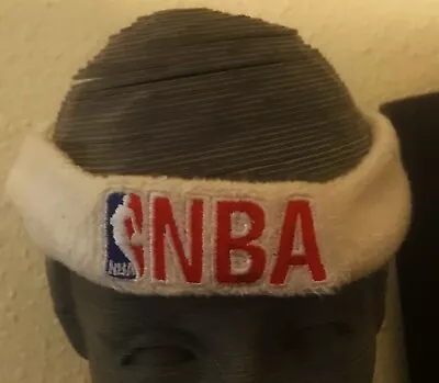 Vintage NBA Headband Adult Size Fits All Red White And Blue Sweatband • $10