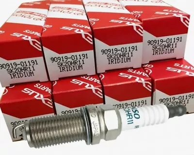 8PCS 3421 Genuine OEM 90919-01191 Iridium Spark Plugs SK20HR11 For Toyota Lexus • $27.99