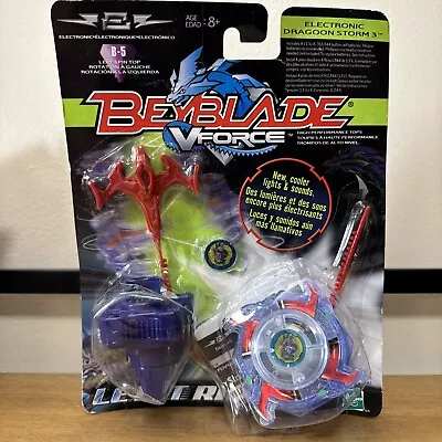 2003 Hasbro Beyblade Electronic Dragoon Storm 3 Sealed Blue Vintage B5 NIP  • $39.99