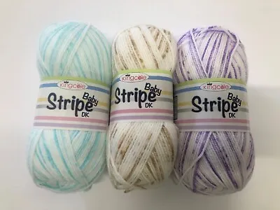 £2.50 • Buy King Cole Baby Stripe DK ~ Clearance £2.50 100g Balls