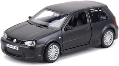 Volkswagen VW Golf R32 1/24 Scale Diecast Model By Maisto - Flat Black • $29.99