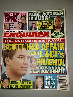 $19.99 • Buy National Enquirer Dec 2, 2003 Tupac Shakur Rudy Vallee Marina Oswald John Ritter