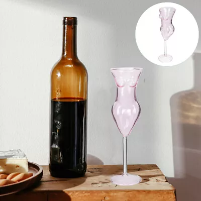 Whiskey Glass Wine Glass Female Body Shape Creative Drinking Glasses-RS • £12.38