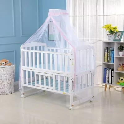 Mosquito Net Infant Crib Foldable Baby Bed Canopy Children Hanging Dome • $14.82