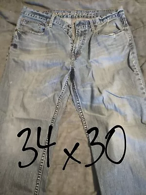 Mens Jeans 34x30 Low Loose • $10