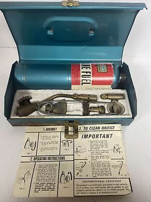 Vintage Kmart Bernzomatic Propane Torch Kit Soldering • $27.49