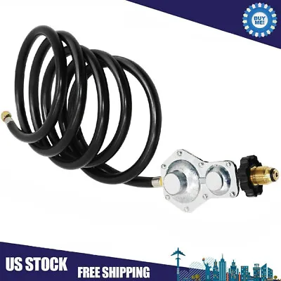 10Ft Two Stage Propane Regulator With Hose POL Tank Connection For RV Grill • $39.45